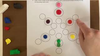 Color Wheel for Mixing Sculpey