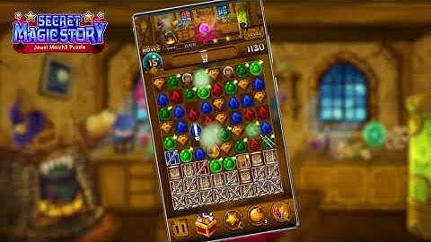 Secret Magic Story: Jewel Match 3 Puzzle ( iOS E03_Landscape No08)