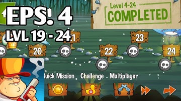 Swamp attack | Episode 4 level 19-24 | android walkthrough by NPGY