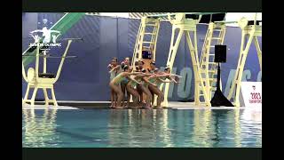 USA Artistic Swimming 2023 Junior Olympic 12U Team Routine Seattle Synchro Live Stream