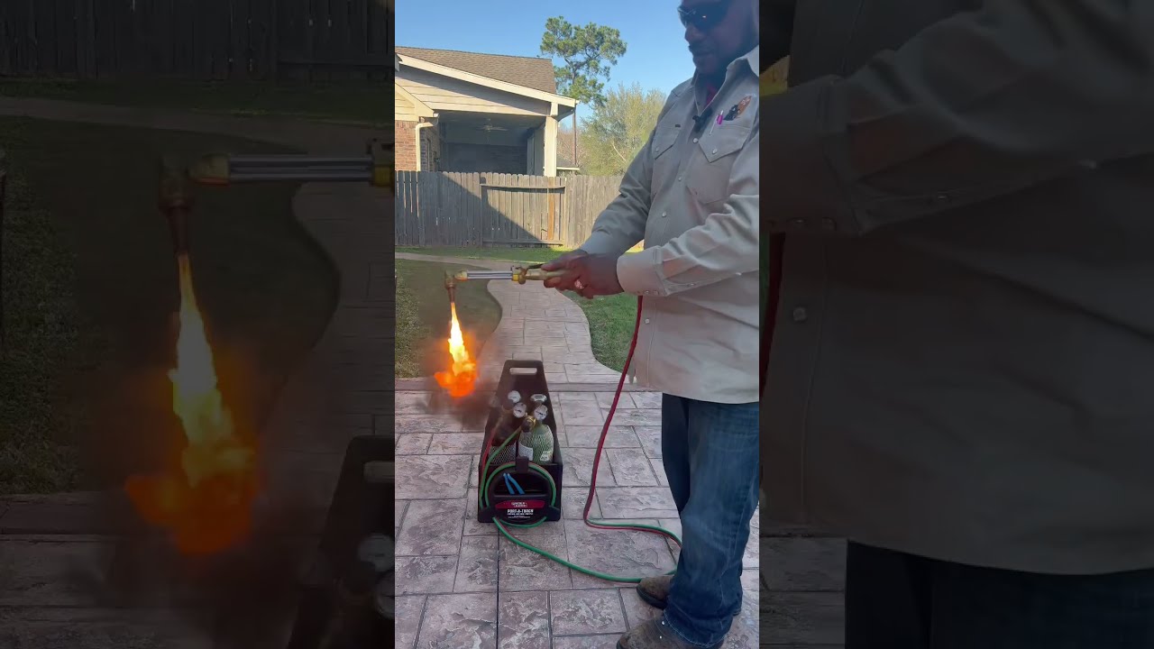 How To Light A Oxygen Acetylene Torch For Beginners