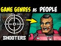 What if VIDEO GAME GENRES Were PEOPLE?! (Lore & Speedpaint)