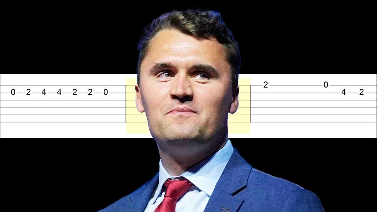 We Are Charlie Kirk (Easy SLOW Guitar Tabs Tutorial) SPALEXMA - YouTube