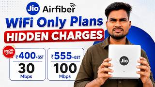 Jio Airfiber Internet Only Plans - Installation Hidden Charges