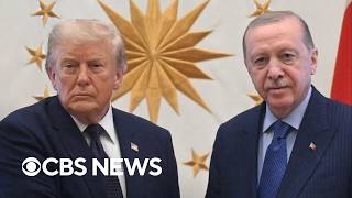 Trump meets with Turkish President Erdogan ahead of NATO summit