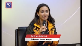 Cinta Farah Ann kepada gimnastik tak pernah pudar