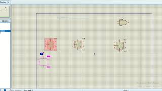 proteus description of practical 6- 3 bit up counter