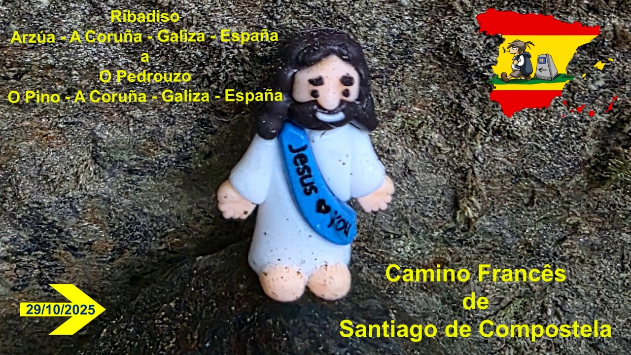Dia 33 Camino Francês de Santiago de Compostela - Ribadiso a O Pedrouzo (23,71 km)