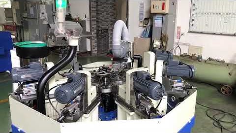 8-spindle special purpose machine with rotary index table (Milling& Drilling& Tapping)