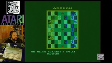 Archon - Atari 8-bit Home Computers - Dark side wint vs CPU