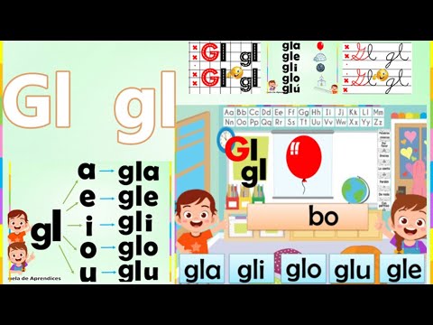 gla gle gli glo glu Sílabas trabadas | Descarga la Clase en PowerPoint ...