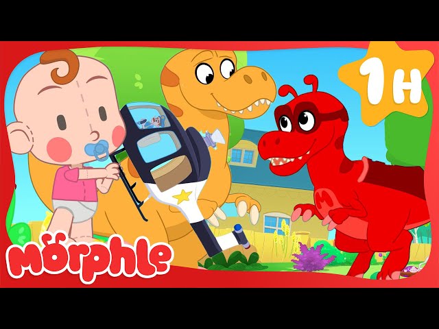 Giant Baby vs T-Rex - My Magic Pet Morphle