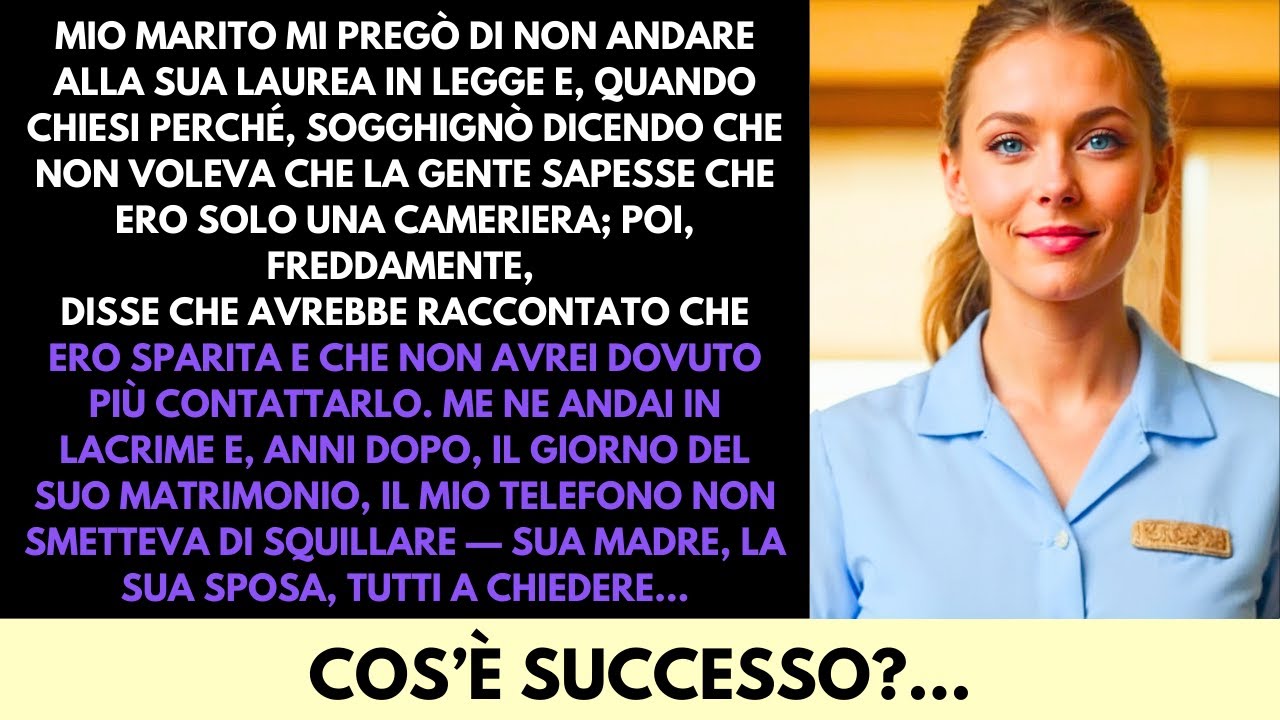 Disse Che Ero Sparita per Colpire l’Élite—Al Suo Matrimonio di Lusso, la Mia Verità lo Distrusse