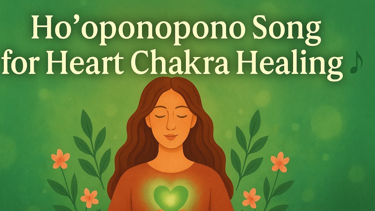 Ho’oponopono Song for Heart Chakra Healing  I’m Sorry, Please Forgive Me, Thank You, I Love You