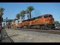 The best of fullerton railfanning  foreign  santa fe power meets and endless action  part 2