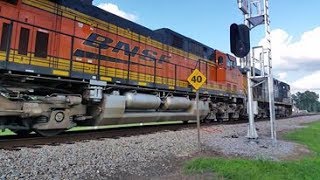 S614-29 [5308] with never seen before BNSF Ac44c4m trailing 2nd glad I caught this before my birthda