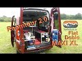 Roomtour 2.0 Ausbau zum Campervan Fiat Doblo Maxi XL selbst gebaut DIY micro Camper Conversion