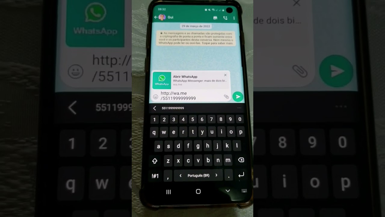 Criando um link para o whatsapp