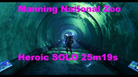 Division 2 : Manning National Zoo Heroic SOLO 25m19s 單刷英雄動物園