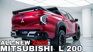 2025 Mitsubishi L 200 Pickup представлен! - Самый мощный?