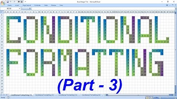 Excel Magic Trick 6 bangla (Part 3) - Conditional Formatting (Format only cells that contain)