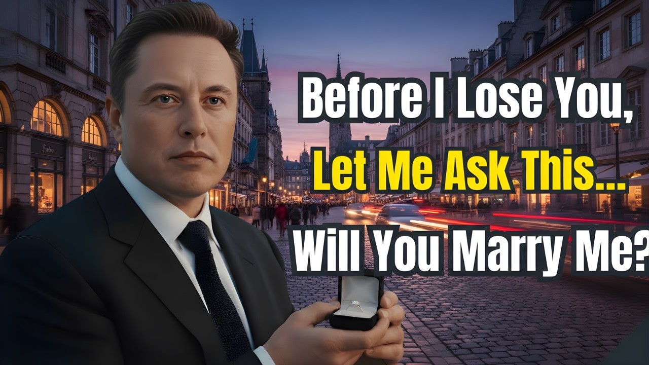 Before I Lose You, Let Me Ask This… Will You Marry Me