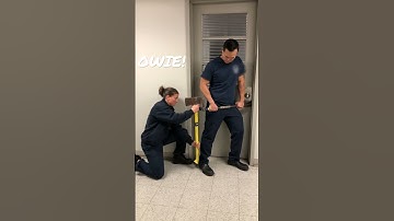 Axe Firefighter Hand Placement (Conventional Forcible Entry)