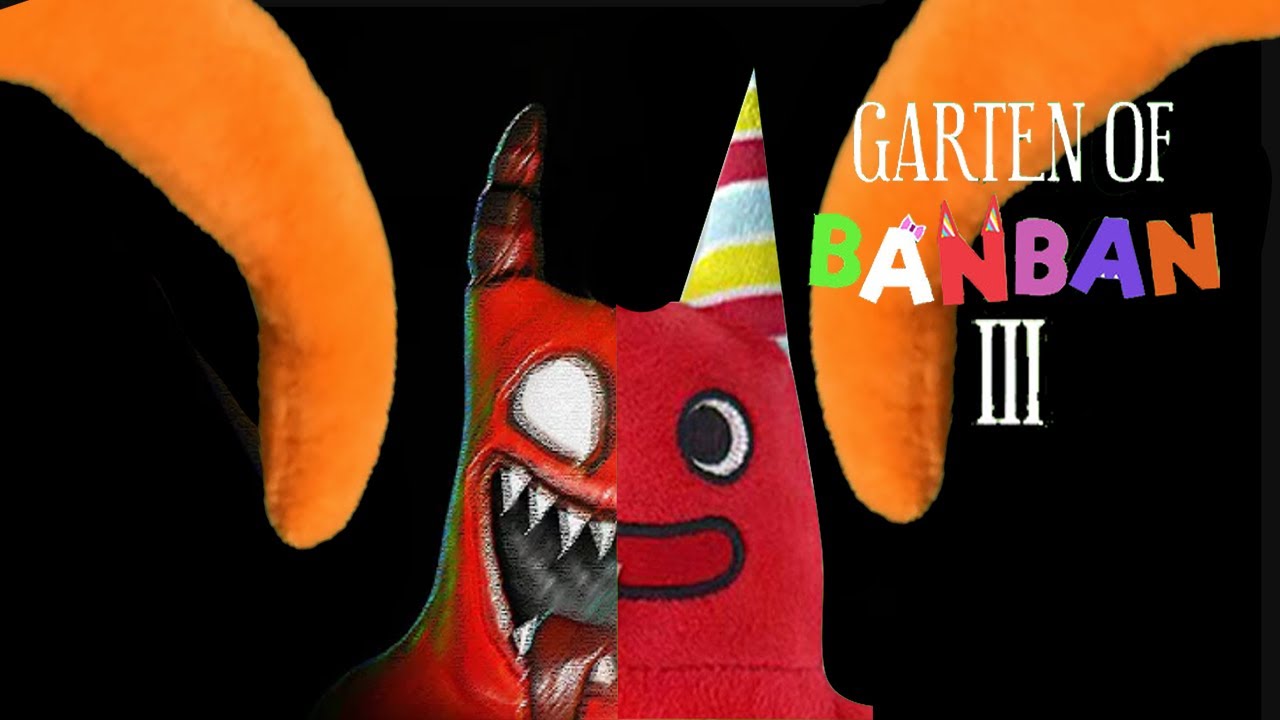 garden of banban 3 plush  PERUKOYO 6PCS Garten of Banban 3 Plush