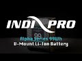 Powerful  compact  alpha series 99wh vmount liion battery  indipro