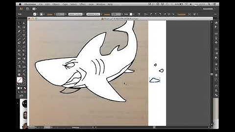 Drawing a Shark with Illustrator