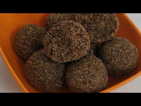 Protein flaxseed/Alsi Ladoo for Diabetes/hair growth/weight loss/sugar free -Kids healthy snacks