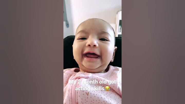 My 2 month old got acting skills. 😛 #acting  #skills #fyp #shorts #baby ￼#cute