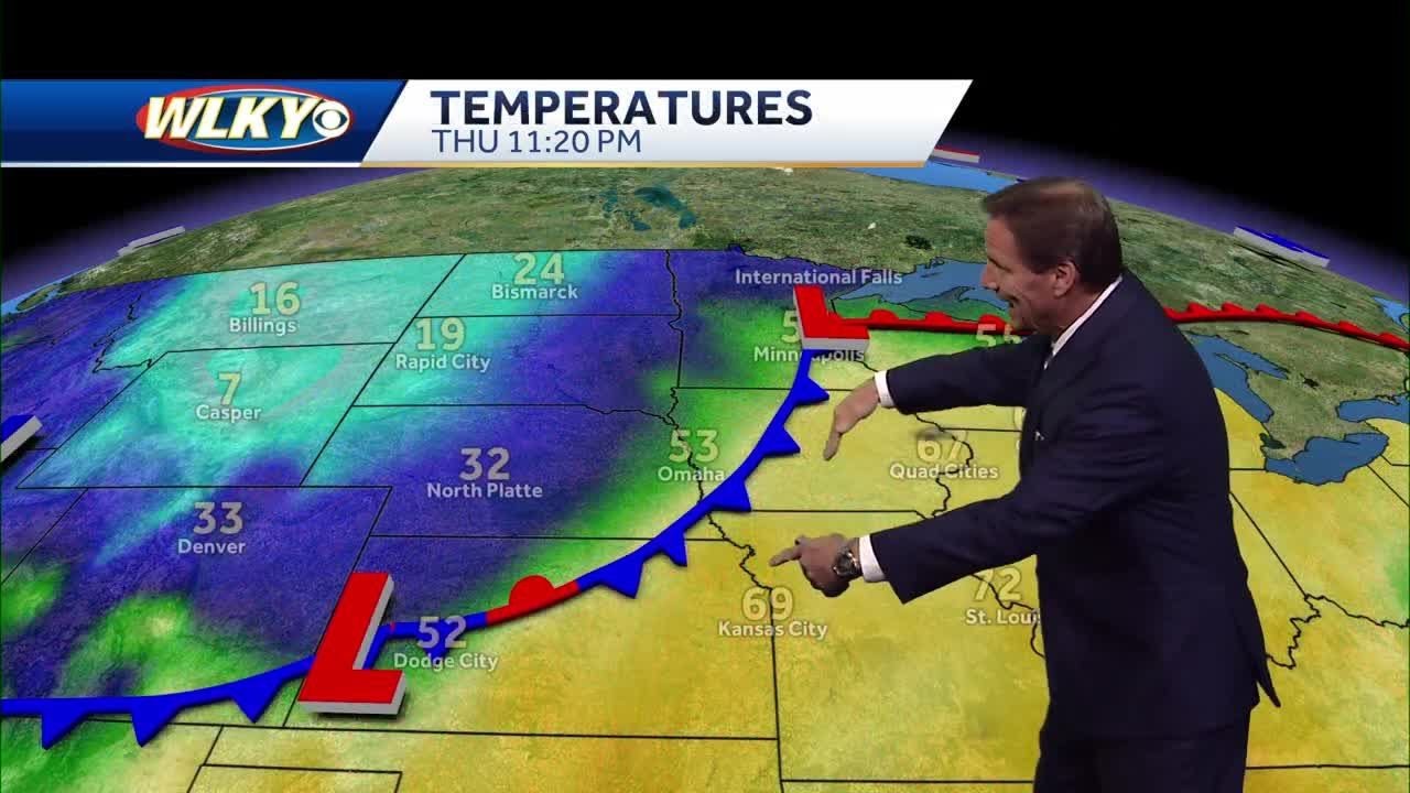A warm Friday... Big changes early next week - YouTube