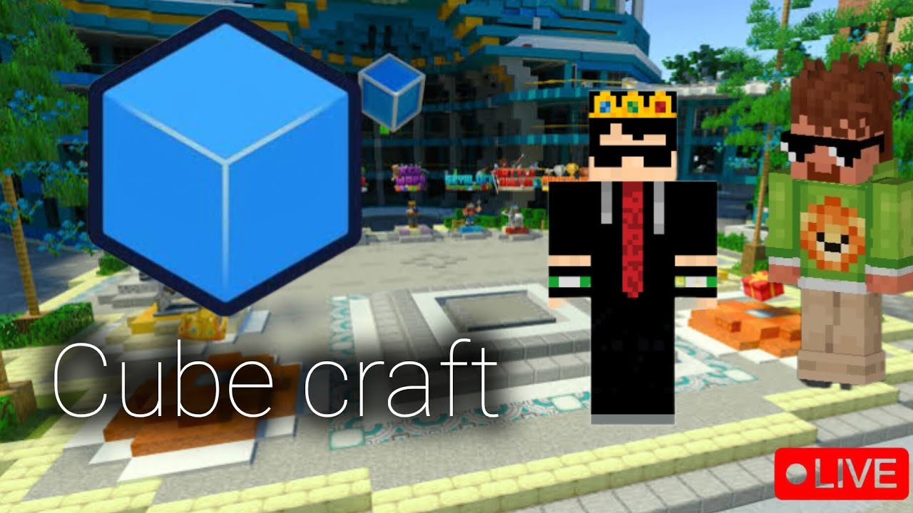playing in CUBE CRAFT WITH HARSHUU And SUBSCRIBER - YouTube
