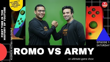 ROMO vs ARMY | IOQJS Destressing Session Conducted by Mohit Sir & Rohit Sir | IOQJS Sprint | VOS
