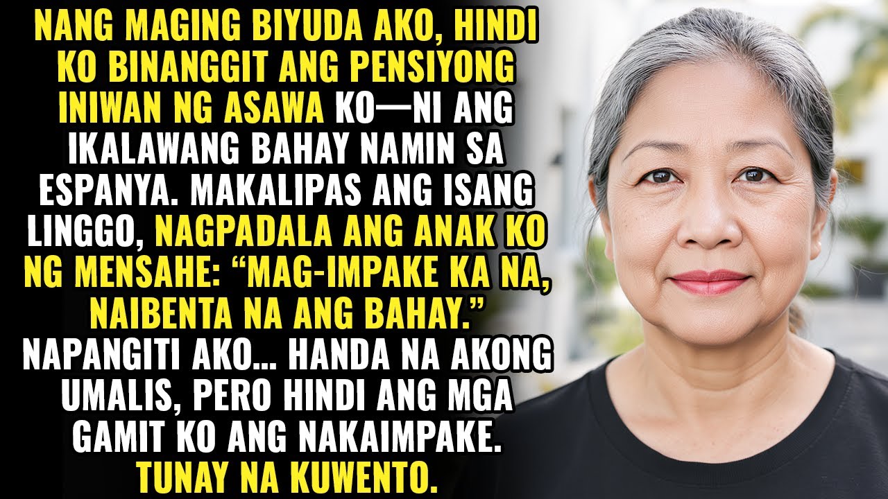 NANG AKO'Y MABIYUDA, HINDI KO KINUWENTO SA AKING ANAK ANG PANGALAWANG BAHAY NAMIN SA ESPANYA. MABUT…