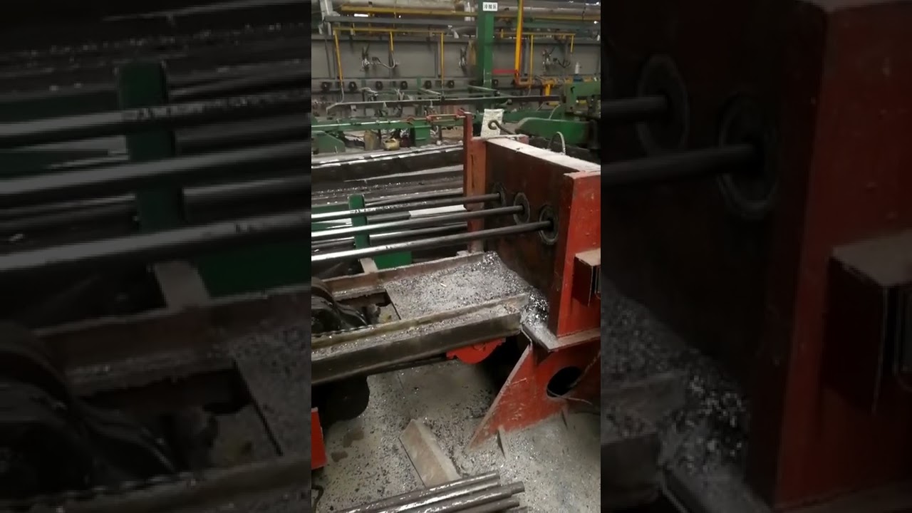Cold drawing manufacturing seamless pipes.