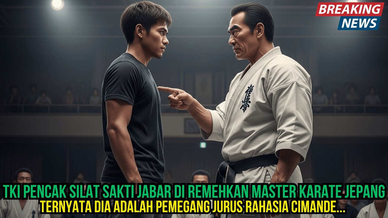 TKI PENCAK SILAT DIREMEHKAN MASTER KARATE JEPANG | Saat Jurus Silatnya Keluar, Semua Master TERDIAM!