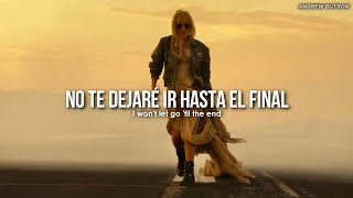 Video thumbnail of "Lady Gaga - Hold My Hand (From “Top Gun: Maverick”) [Español + Lyrics] (Video Oficial)"