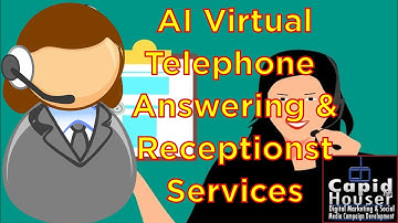 The Complete Generative AI, Virtual Office & Telephone Answering Receptionist Services For Companies