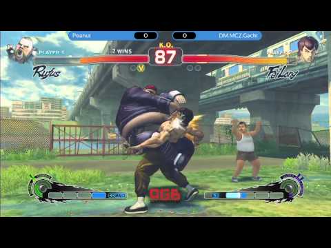 Press Start SSF4 AE 2012 Gackt (Fei) vs Peanut (Rufus)
