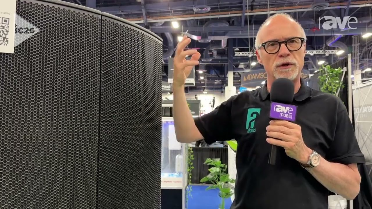 InfoComm 2026: Alcons Audio Showcases RR12 Point-Source Array System With Two Cabinets