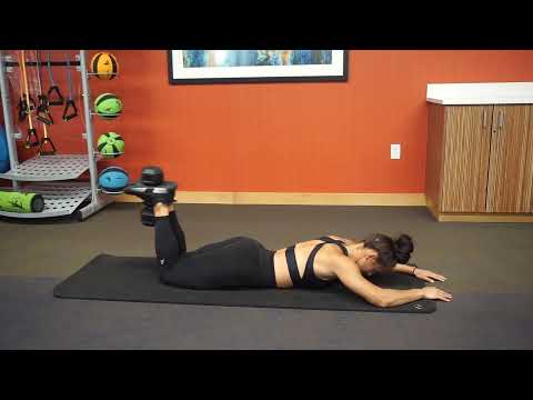 Lying Dumbbell Hamstring Curls