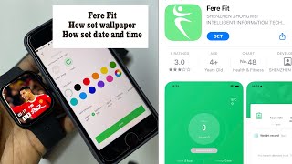Fere Fit application client software How settings date &Time How Fix wallpaper-FereFit all divice ✅ screenshot 1