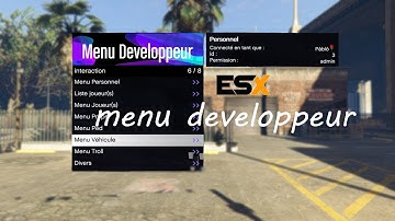 FiveM [RageUI V2] Menu développeur