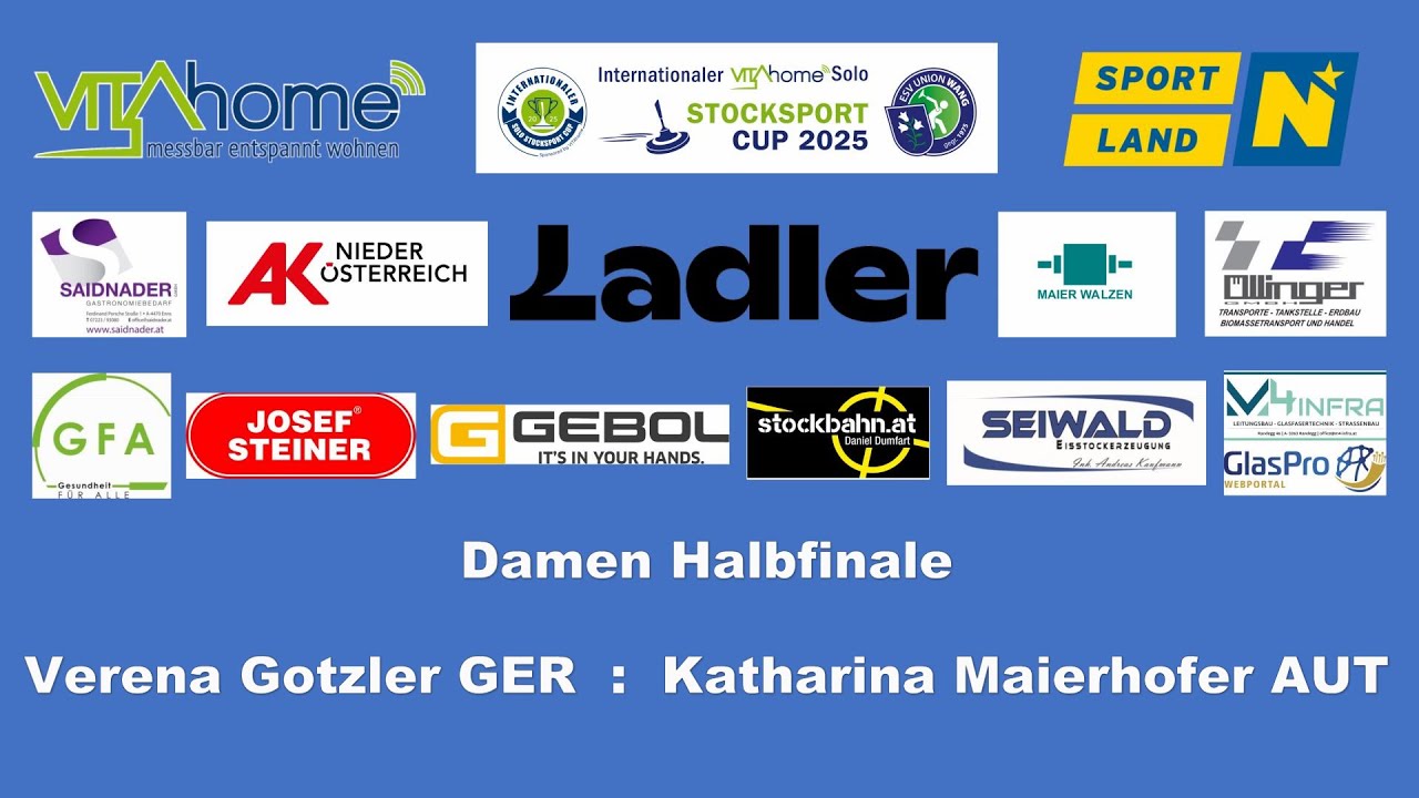 Solo Cup 2025, Halbfinale Damen, Verena Gotzler : Katharina Maierhofer