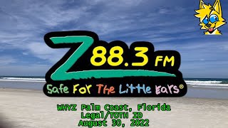 Z88.3 | WHYZ Palm Coast, FL Legal/TOTH ID (8/30/22) screenshot 1