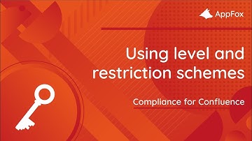 Using Level Schemes and Restriction Schemes in Compliance | Compliance for Confluence