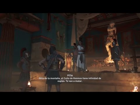 Assassin's Creed: Odyssey | Kassandra habla con Herodoto sobre el culto ...