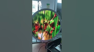 Creative Circle LED Display Screen